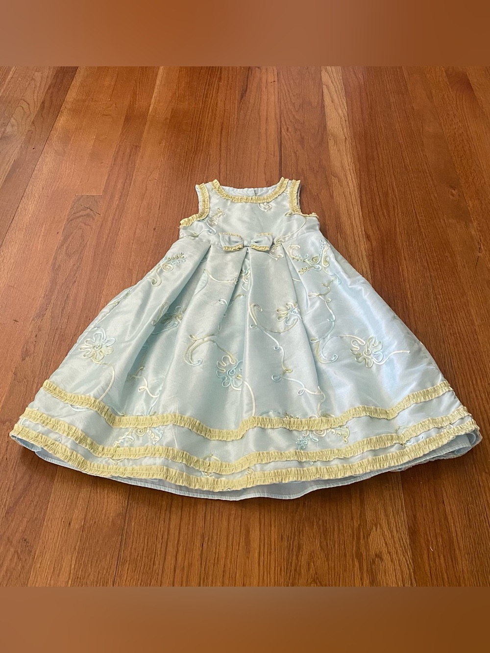 Marmellata Taffeta Pleated Special Occasion Dress